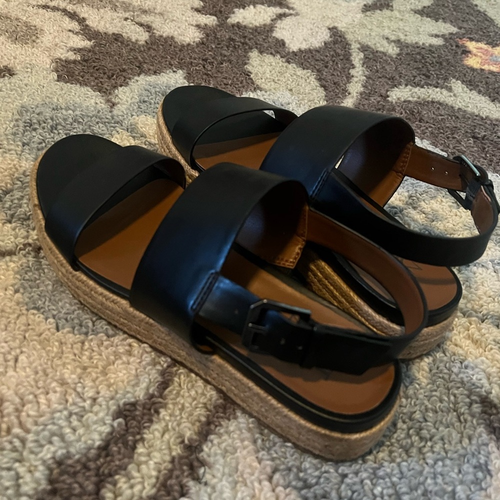 Black Women's Sandals - Picture 4 of 5